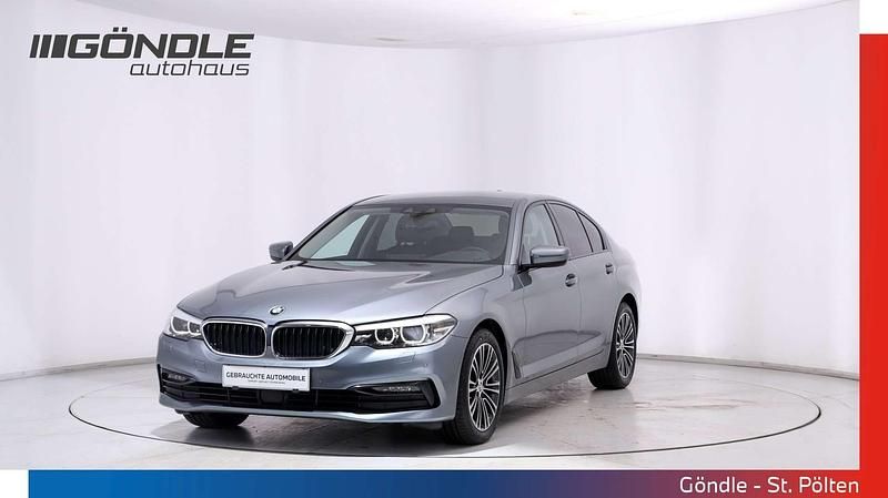 Gebraucht BMW 520 Sport Line 190 PS (139 kW) 2019 Blau Limousine