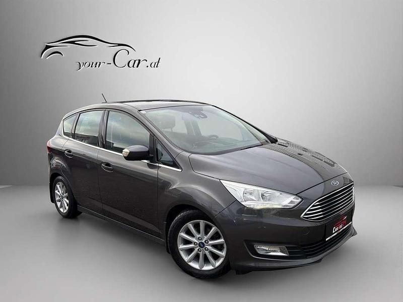 Gebraucht Ford C-MAX Titanium 120 PS (88 kW) 2018 Grau Van / Kleinbus