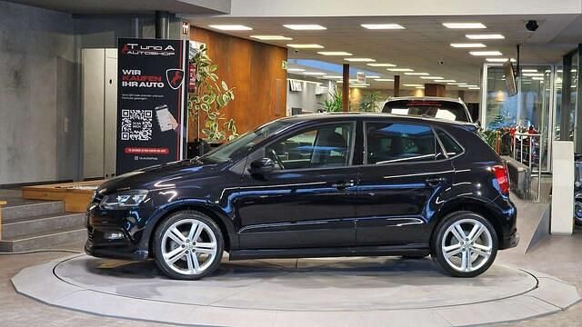 Gebraucht VW Polo R-line 60 PS (44 kW) 2017 Schwarz Limousine