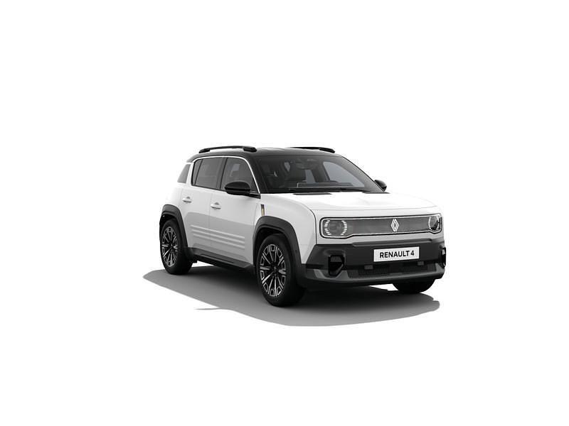 Neu Renault 4 E-Tech Iconic 110 kW (150 PS) 2025 Weiß SUV