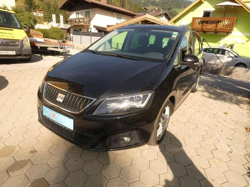 Schwarz Gebraucht 2014 Seat Alhambra Van / Kleinbus | € 6.500 - Bild 1/4