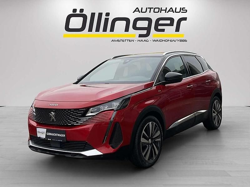 Rot Gebraucht 2021 Peugeot 3008 GTi SUV | € 23.450 (Fairer Preis) - Bild 1/4
