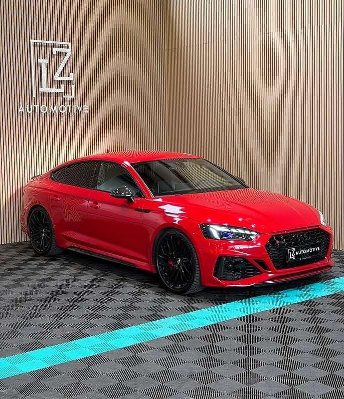 Gebraucht Audi RS5 Sportback Advanced 450 PS (330 kW) 2020 Rot Limousine