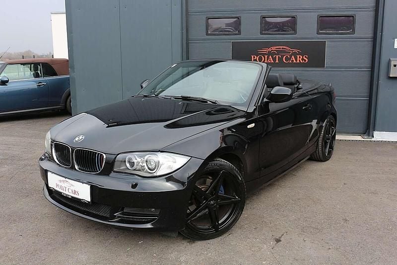 Gebraucht BMW 118 Cabriolet 143 PS (105 kW) 2011 Schwarz Cabrio