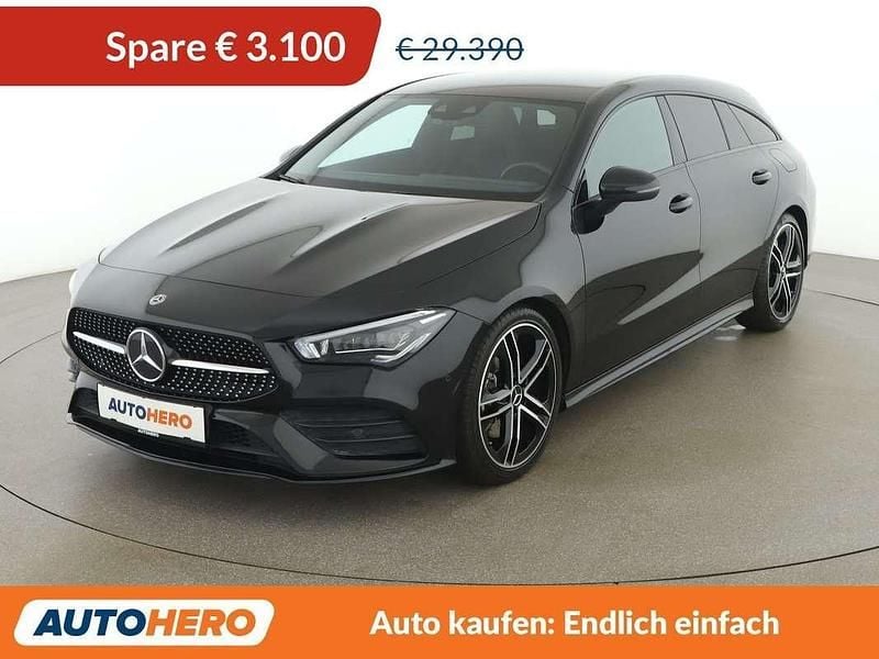 Schwarz Gebraucht 2020 Mercedes CLA200 Shooting Brake AMG line Kombi | € 26.290 (Superpreis) - Bild 1/3