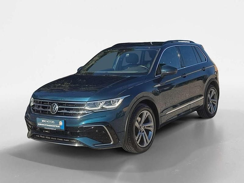 Gebraucht VW Tiguan R-line 150 PS (110 kW) 2021 Blau SUV
