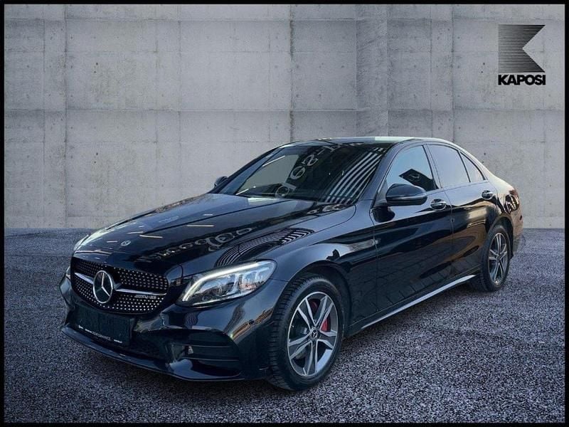 Gebraucht Mercedes C220 AMG line 194 PS (142 kW) 2019 Schwarz Limousine