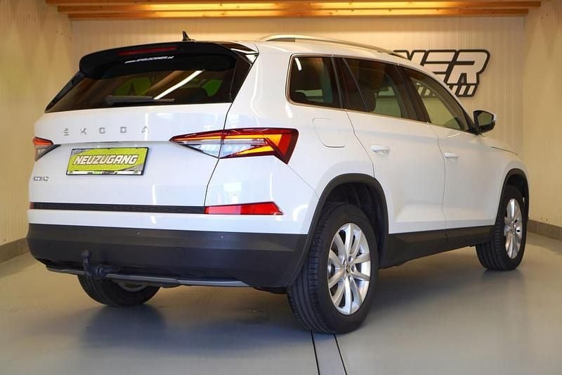 Gebraucht Skoda Kodiaq 150 PS (110 kW) 2022 Weiß SUV
