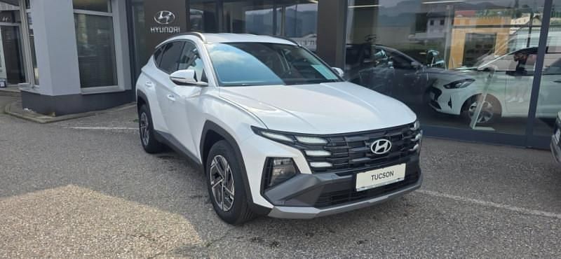 Atlas white Gebraucht 2023 Hyundai Tucson SUV | € 34.340 (Etwas zu teuer) - Bild 1/3