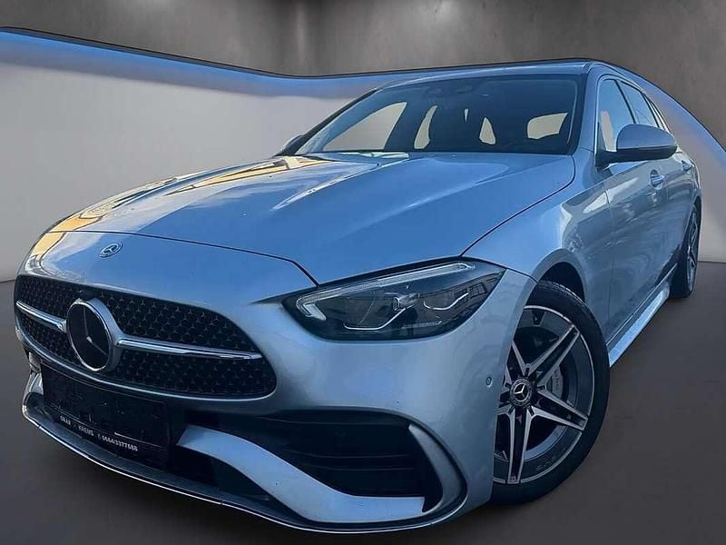 Gebraucht Mercedes C220 AMG line 200 PS (147 kW) 2021 Silber Kombi