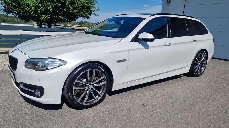Gebraucht BMW 520 190 PS (139 kW) 2016 Weiß Kombi