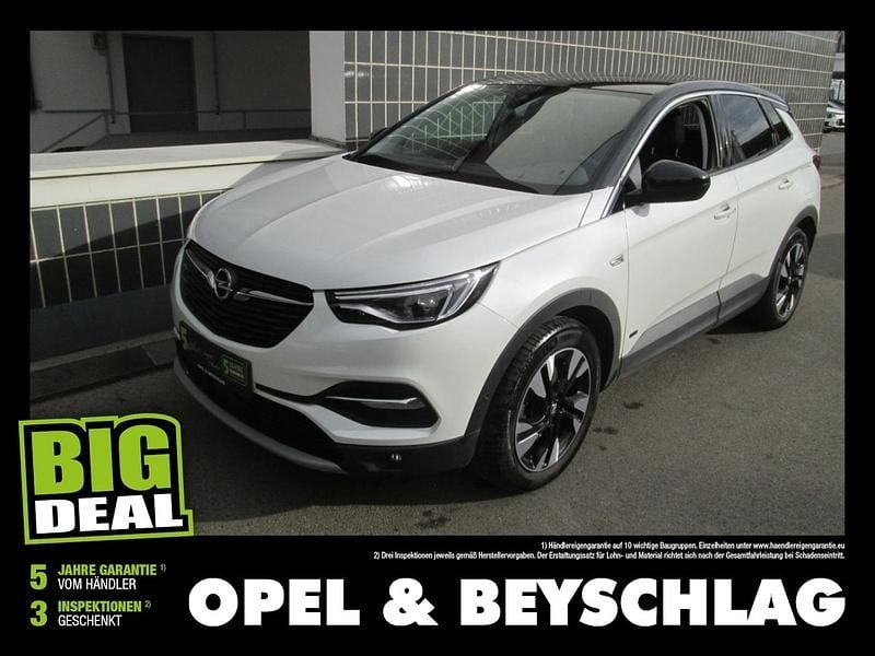 Perlmutt weiß Gebraucht 2021 Opel Grandland X SUV | € 20.980 - Bild 1/4
