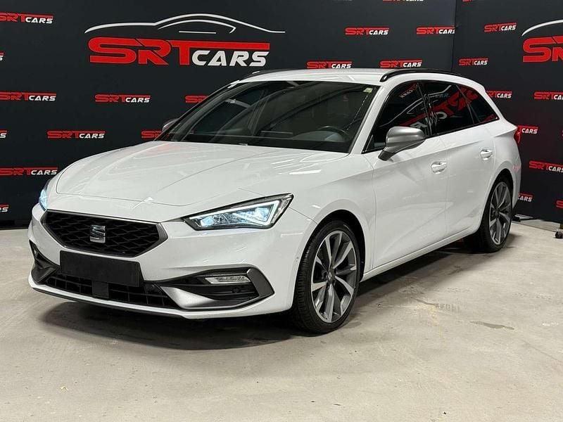 Weiß Gebraucht 2020 Seat Leon ST FR Kombi | € 19.999 (Fairer Preis) - Bild 1/4