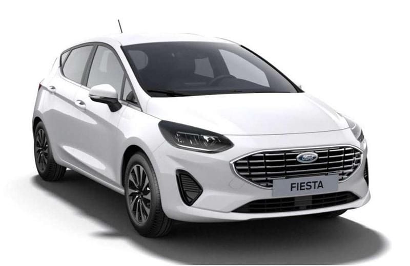 Gebraucht Ford Fiesta Titanium 75 PS (55 kW) 2023 Weiß Kleinwagen