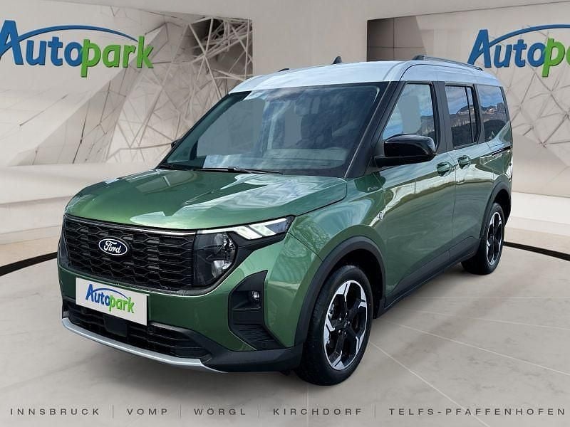 Neu Ford Tourneo Courier Active 125 PS (91 kW) 2026 Grün Van / Kleinbus