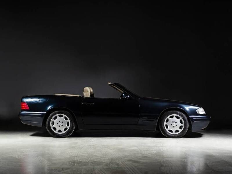 Gebraucht Mercedes SL320 231 PS (169 kW) 1997 Schwarz Cabrio