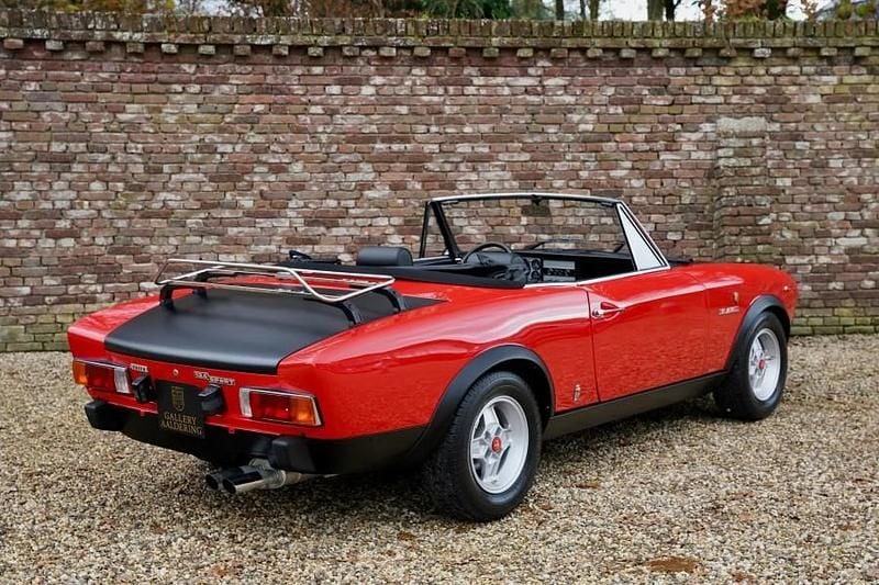 Gebraucht Fiat 124 Abarth 128 PS (94 kW) 1973 Rot Cabrio
