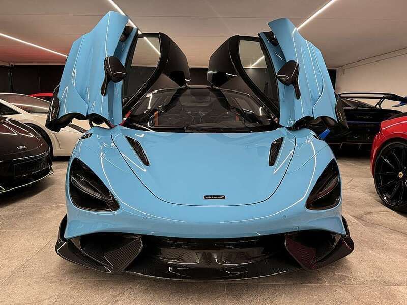 Blau Gebraucht 2021 McLaren 765LT Coupé | € 649.999 - Bild 1/4