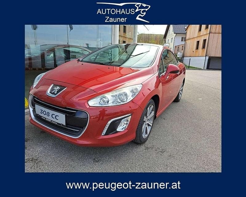 Rot Gebraucht 2013 Peugeot 308 CC Allure Cabrio | € 8.490 - Bild 1/4