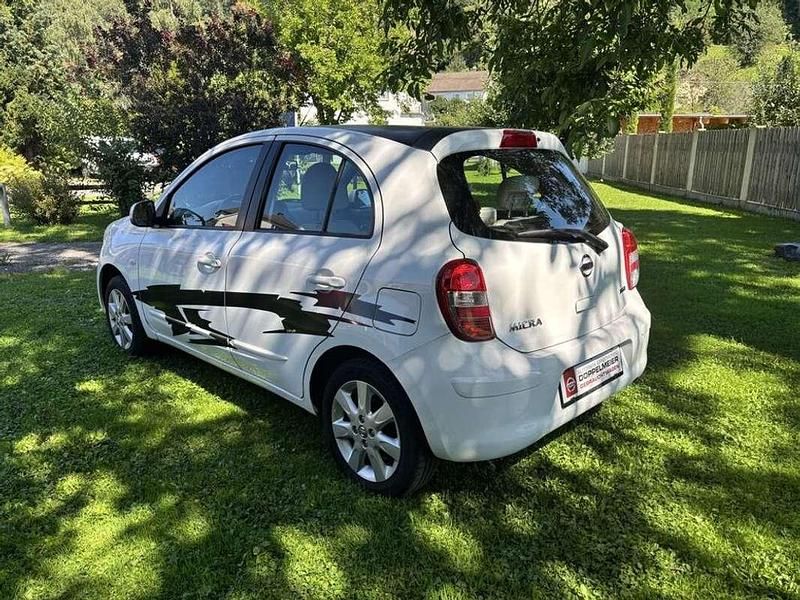 Gebraucht Nissan Micra 80 PS (58 kW) 2012 Weiß Kleinwagen