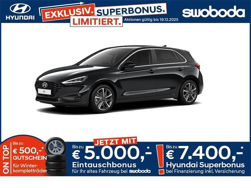 Abyss black schwarz Gebraucht 2025 Hyundai i30 GO! Limousine | € 20.230 (Superpreis) - Bild 1/1