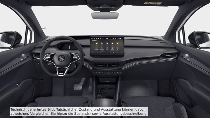 Gebraucht Skoda Enyaq iV SportLine 210 kW (286 PS) 2025 Weiss  metallic SUV