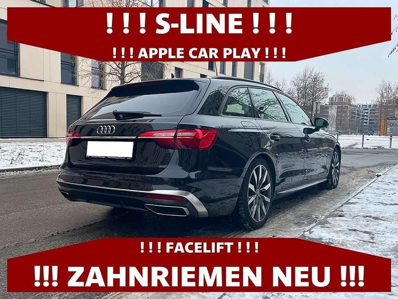 Gebraucht Audi A4 S-Line 136 PS (100 kW) 2021 Schwarz Kombi