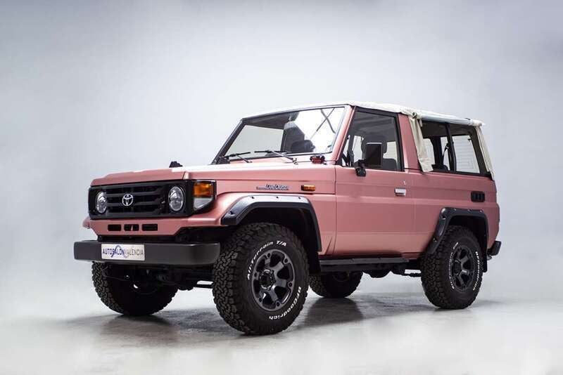 Gebraucht Toyota Land Cruiser 125 PS (91 kW) 1990 Orange SUV