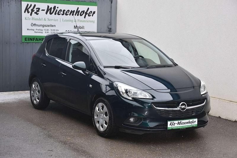 Gebraucht Opel Corsa 69 PS (50 kW) 2015 Grün Kleinwagen