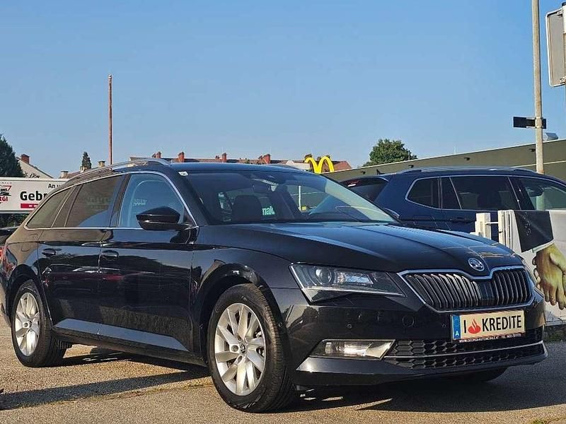 Gebraucht Skoda Superb Style 150 PS (110 kW) 2017 Schwarz Kombi