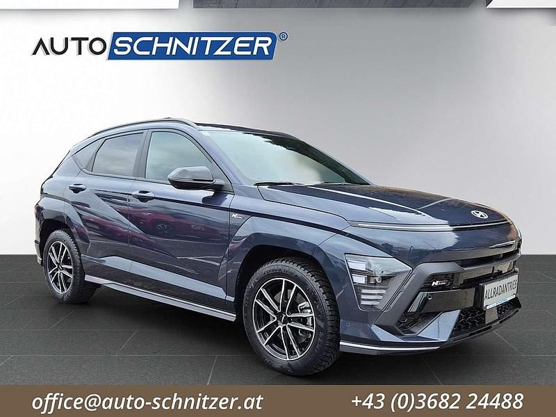 Gebraucht Hyundai Kona N Line 179 PS (131 kW) 2025 Blau SUV