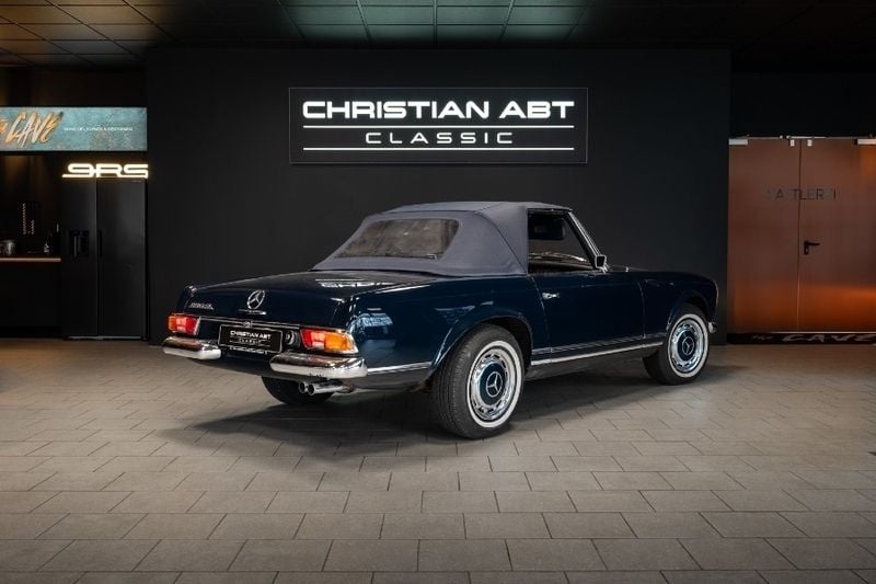 Gebraucht Mercedes SL280 170 PS (125 kW) 1971 Dunkelblau Cabrio