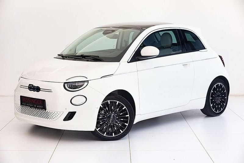 Weiß Gebraucht 2024 Fiat 500e La Prima Limousine | € 26.900 (Teuer) - Bild 1/4