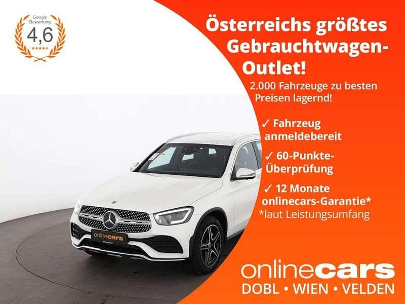 Weiß Gebraucht 2021 Mercedes GLC300e AMG line SUV | € 38.490 (Guter Preis) - Bild 1/4