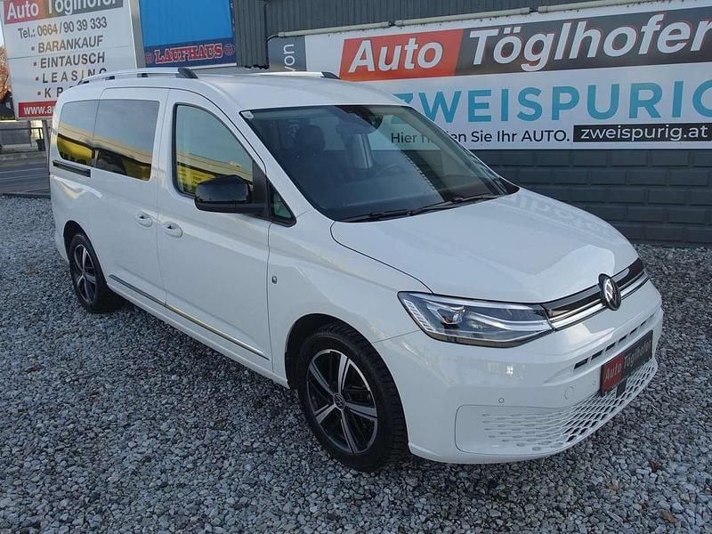 Weiß Gebraucht 2024 VW Caddy Maxi Style Van / Kleinbus | € 35.860 (Fairer Preis) - Bild 1/4