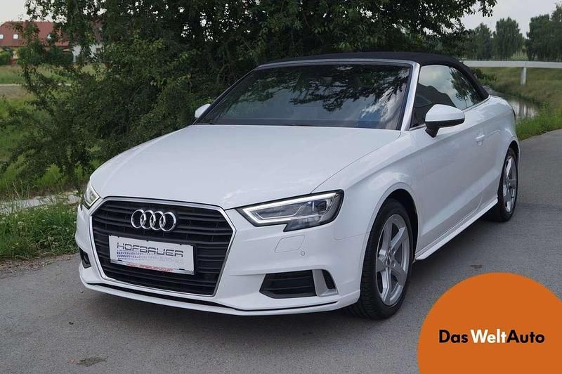 Weiß Gebraucht 2020 Audi A3 Cabriolet Sport Cabrio | € 29.900 (Fairer Preis) - Bild 1/4
