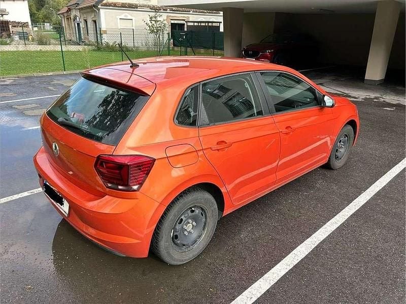 Gebraucht VW Polo 65 PS (47 kW) 2018 Orange Kleinwagen
