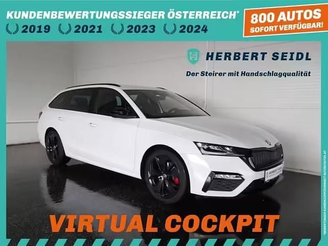 Gebraucht Skoda Octavia RS 200 PS (147 kW) 2022 Weiß Kombi