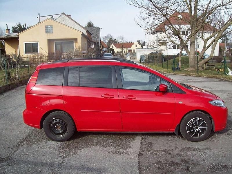 Gebraucht Mazda 5 110 PS (80 kW) 2007 Rot Van / Kleinbus