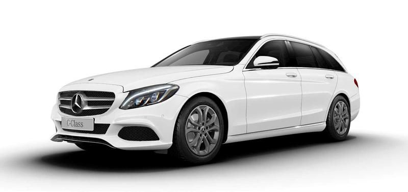 Gebraucht Mercedes C220 Avantgarde 170 PS (125 kW) 2018 Weiß Kombi