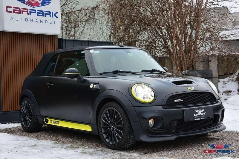 Schwarz Gebraucht 2010 Mini John Cooper Works Cabriolet Cabrio | € 10.890 - Bild 1/4