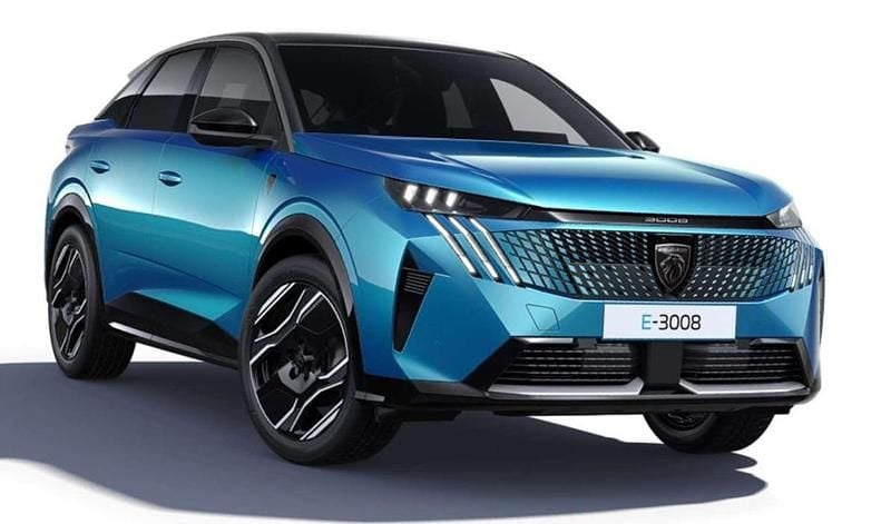 Blau Gebraucht 2024 Peugeot e-3008 GT SUV | € 48.587 - Bild 1/4