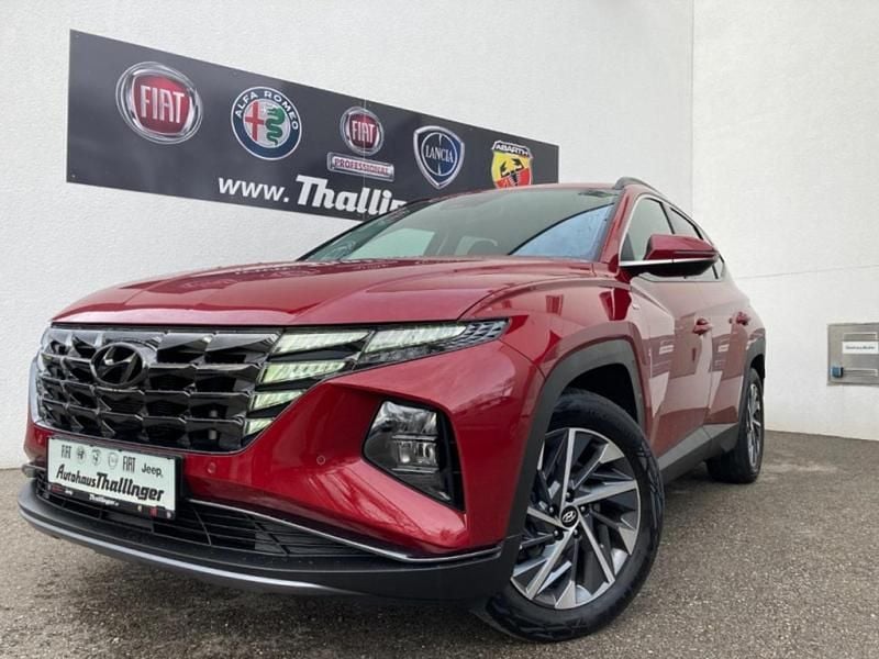 Gebraucht Hyundai Tucson Trend 136 PS (100 kW) 2021 Rot SUV