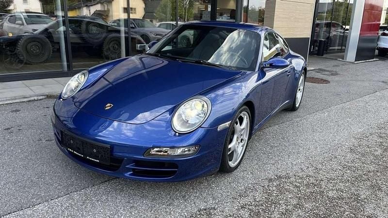 Blau Gebraucht 2008 Porsche 911 Carrera 4 Coupé | € 69.990 - Bild 1/4