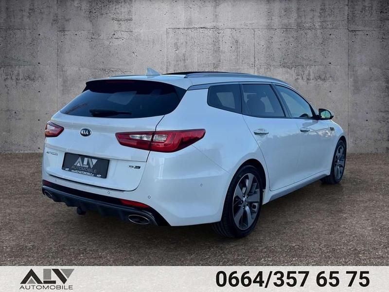 Gebraucht Kia Optima Edition 7 141 PS (103 kW) 2018 Weiß Kombi