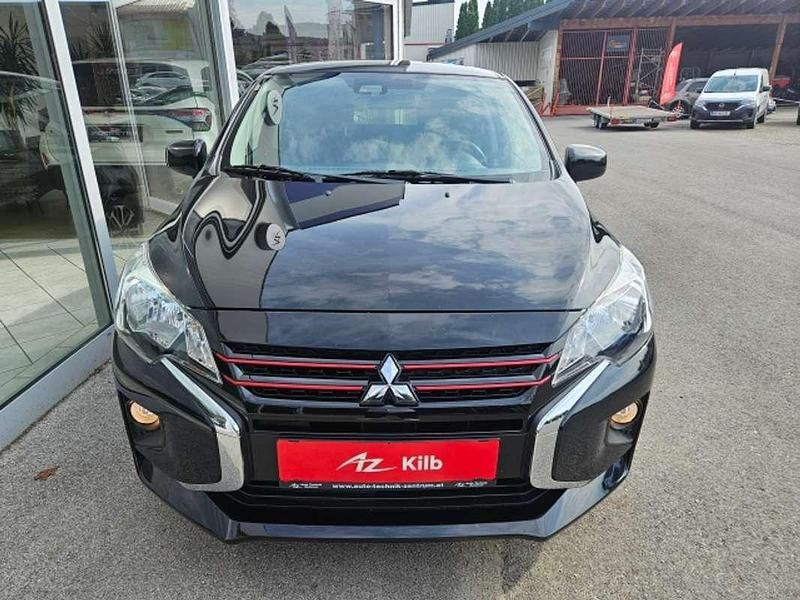 Gebraucht Mitsubishi Space Star Invite 71 PS (52 kW) 2022 Schwarz Kleinwagen