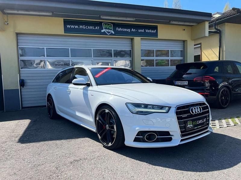 Weiß Gebraucht 2018 Audi A6 S-Line Kombi | € 24.990 (Fairer Preis) - Bild 1/4