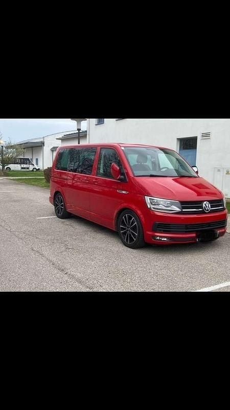 Gebraucht VW Multivan Edition 150 PS (110 kW) 2019 Rot Van