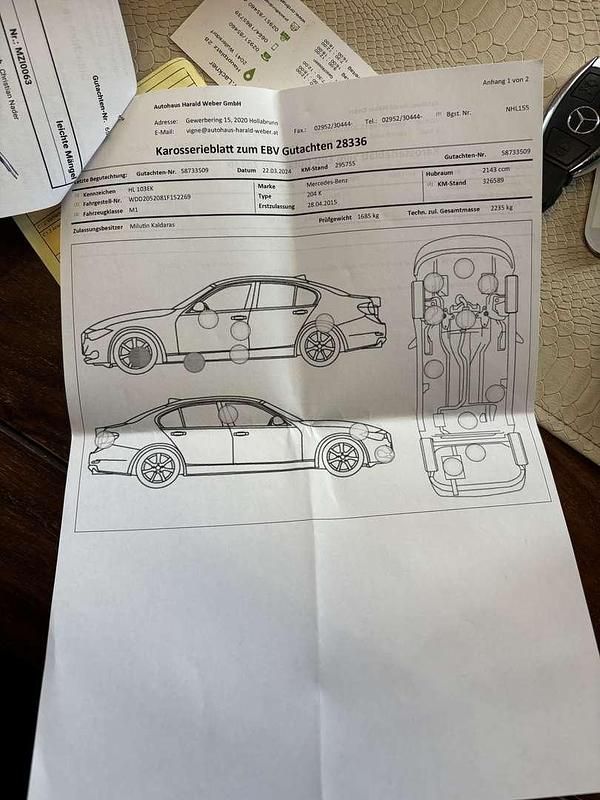 Gebraucht Mercedes C250 204 PS (150 kW) 2015 Kombi