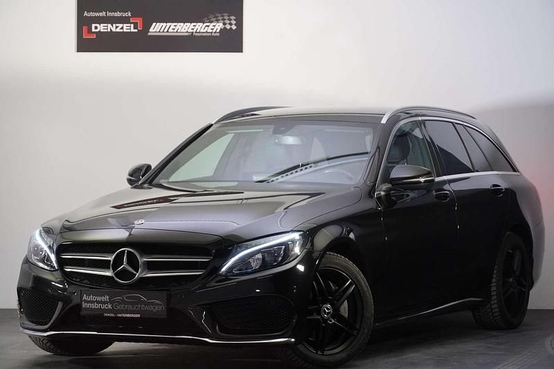 Gebraucht Mercedes C220 AMG line 170 PS (125 kW) 2017 Schwarz Kombi
